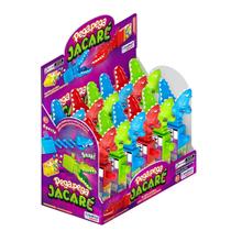 Balas Tutti Frutti Pega Pega Jacaré Display 12x18g