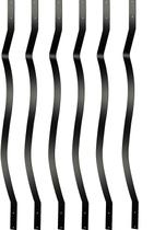 Balaústres de convés de metal Akenow, pacote 61, 32,25 x 1,5 cm com parafusos Balaústres de convés de metal Akenow, pacote 61, 32,25 x 1,5 cm com parafusos