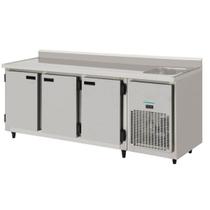 Balc. Refrigerado De Inox 2,00mts inox int. Com Pia Direito Kofisa