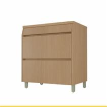 Balcão 1 Porta 1 Gaveta Nesher Simone Mendes 80cm 100 MDF Balcão 1 Porta 1 Gaveta Nesher Simone Mendes 80cm 100 MDF