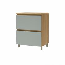 Balcão 1 Porta Basculante 1 Gaveta Rainha 70cm 100 Mdf Cozinha Modulada Nesher