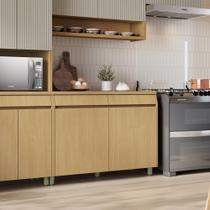 Balcao 2 Portas 2 Gaveta 120cm Simone Mendes 100% Mdf