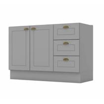 BalcAo 2 Portas ClAssico Americana 120 cm sem Tampo Henn C353-05