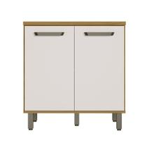 Balcão 2 Portas (Com Tampo) 80cm Criare Freijo Off Acetinado - SSX Multicoisas Balcão 2 Portas (Com Tampo) 80cm Criare Freijo Off Acetinado - SSX Multicoisas