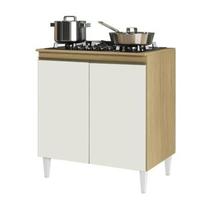 Balcão 2 Portas Kelly Atacama/Off White - Aramóveis