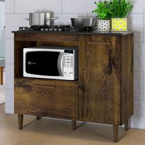 Balcão 2 Portas para Cooktop 4 Bocas Zurique Kaiki Móveis