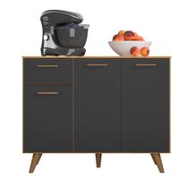 Balcão 3 Portas 1 Gaveta (Com Tampo) 105cm Olinda - SSX Multicoisas