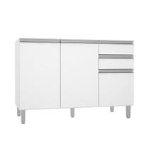 Balcão 3 Portas 2 Gavetas para Cuba Evidence - Poliman Móveis