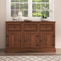 Balcão 3 Portas 3 Gavetas 100% madeira maciça Balcão 3 Portas 3 Gavetas 100% madeira maciça