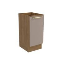 Balcão 40cm 1 Porta (sem Tampo) Botanic Kappesberg - Nogueira/Fendi