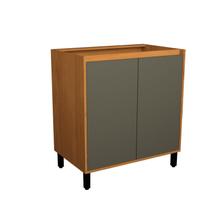 Balcão 80cm 2 Portas Cozinha Milão