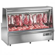 Balcao Açougue Turino Standard Gats-200 Ai Tendal Duplo Sem Deposito 220V - Gelopar Balcao Açougue Turino Standard Gats-200 Ai Tendal Duplo Sem Deposito 220V - Gelopar