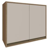 Balcão Aéreo de Cozinha Modulada 02 Portas 80cm Vitória