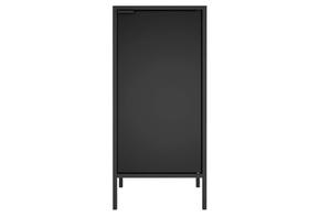 Balcão Alto Multiúso Itatiaia Smart - 1 Porta - Preto Matte Balcão Alto Multiúso Itatiaia Smart - 1 Porta - Preto Matte