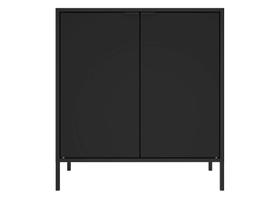 Balcão Alto Multiúso Itatiaia Smart - 2 Portas - Preto Matte