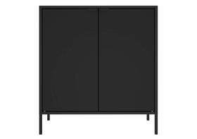 Balcão Alto Multiúso Itatiaia Smart - 2 Portas - Preto Matte