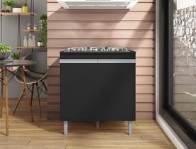 Balcão Andréia P/ Cooktop 4 ou 5 Bocas 2 Portas - AJL Móveis