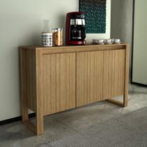 Balcão Aparador 136cm com 3 Portas e 1 Prateleira ME4147 Tecnomobili Balcão Aparador 136cm com 3 Portas e 1 Prateleira ME4147 Tecnomobili