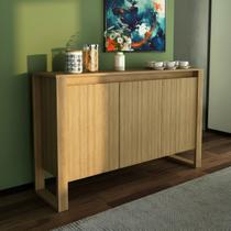 Balcão Aparador 136cm com 3 Portas e 1 Prateleira ME4147 Tecnomobili Balcão Aparador 136cm com 3 Portas e 1 Prateleira ME4147 Tecnomobili