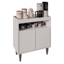 Balcão Aparador Buffet Cantinho do Café 71cm Lice M24 Branco - Mpozenato