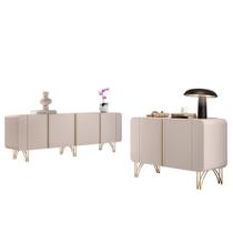Balcão Aparador Buffet Piacente e Benvy H01 Off White - Mpozenato Balcão Aparador Buffet Piacente e Benvy H01 Off White - Mpozenato
