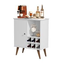 Balcão Aparador Buffet Retrô Royal 1 Porta Com Adega Balcão Aparador Buffet Retrô Royal 1 Porta Com Adega