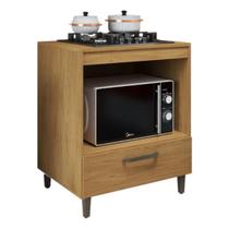 Balcão Armário Cooktop 4 Bocas Com Nicho E 1 Gaveta Multiuso Para Cozinha Organizador Compacto Freijó Balcão Armário Cooktop 4 Bocas Com Nicho E 1 Gaveta Multiuso Para Cozinha Organizador Compacto Freijó