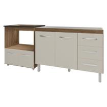 Balcão Armário Cozinha Gabinete De Pia 120 Cm Bruna E Balcão Para Fogão Cooktop 4 Bocas E Forno Evelyn Savana Off White Balcão Armário Cozinha Gabinete De Pia 120 Cm Bruna E Balcão Para Fogão Cooktop 4 Bocas E Forno Evelyn Savana Off White