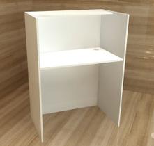 Balcão Atendimento / Recepção / Caixa / Vallet Em Mdf Balcão Atendimento / Recepção / Caixa / Vallet Em Mdf