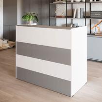 Balcão Atendimento Recepção Consultório 120 cm x 110 cm F5