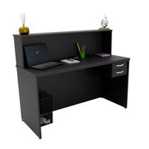 Balcão Atendimento Recepção Consultório 1200x600 C/Gaveteiro