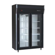 Balcão Auto Serviço Frios e Laticínios 2 Portas Preto VREV20 220V - Venâncio