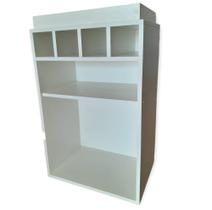 Balcão Bar Adega Em Mdf Branco - trovarelli Balcão Bar Adega Em Mdf Branco - trovarelli