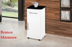 Balcao Bebedouro Ita. Com Rodizios Branco Com Preto Balcao Bebedouro Ita. Com Rodizios Branco Com Preto