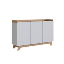 Balcão Buffet 3 Portas 150cm John - Branco