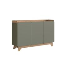 Balcão Buffet 3 Portas 150cm John - Verde Balcão Buffet 3 Portas 150cm John - Verde