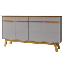 Balcao Buffet 4 Portas Opala 160 Cm Bechara Naturalle Off White Balcao Buffet 4 Portas Opala 160 Cm Bechara Naturalle Off White