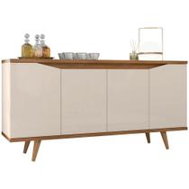 Balcao Buffet 50454 Pes Madeira 160cm Off White Cedro Dcasa Balcao Buffet 50454 Pes Madeira 160cm Off White Cedro Dcasa