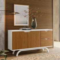 Balcão Buffet Aparador 100% MDF 2 Portas 2 Gavetas 150cm Vicenza Balcão Buffet Aparador 100% MDF 2 Portas 2 Gavetas 150cm Vicenza