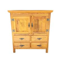 Balcão Buffet Arcaz 4 Gavetas Madeira de Demolição 90cm Sudeste Rústico