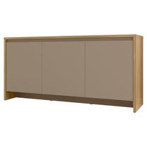 Balcão Buffet Hannover 50523 3 Portas 1 Gaveta MDF-MDP 160CM Fendi Balcão Buffet Hannover 50523 3 Portas 1 Gaveta MDF-MDP 160CM Fendi