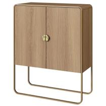 Balcao Buffet Organico 2 Portas 90 Cm 28065 Artesano Hanover Dourado Balcao Buffet Organico 2 Portas 90 Cm 28065 Artesano Hanover Dourado