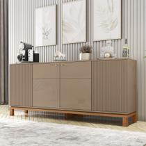 Balcão Buffet Sala de Jantar 179cm Lucca Areia/Freijó C01 - Mpozenato Balcão Buffet Sala de Jantar 179cm Lucca Areia/Freijó C01 - Mpozenato