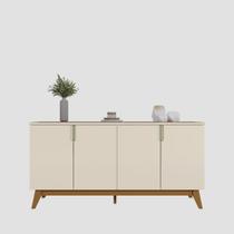 Balcão Buffet Sala Jantar Recife Off White/Amendoa