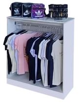 Balcão Cabideiro Arara Pendurar Roupa Loja Closet Balcão Cabideiro Arara Pendurar Roupa Loja Closet