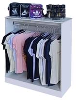 Balcão Cabideiro Arara Pendurar Roupas Loja Closed Carol Balcão Cabideiro Arara Pendurar Roupas Loja Closed Carol