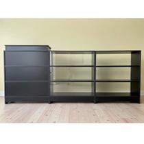 Balcão Caixa + 2 Expositores Lojas E Comércios Preto - Suprema Móveis Balcão Caixa + 2 Expositores Lojas E Comércios Preto - Suprema Móveis