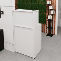 Balcão Caixa Atendimento Comercial Recepção Consultório 60cm