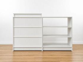 Balcão Caixa E Expositor Vidro 100% Mdf Lojas E Comércios Branco - Suprema Móveis