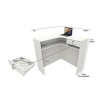 Balcão Caixa L Mdf (lojas, Valet, Mercados, Aviários)